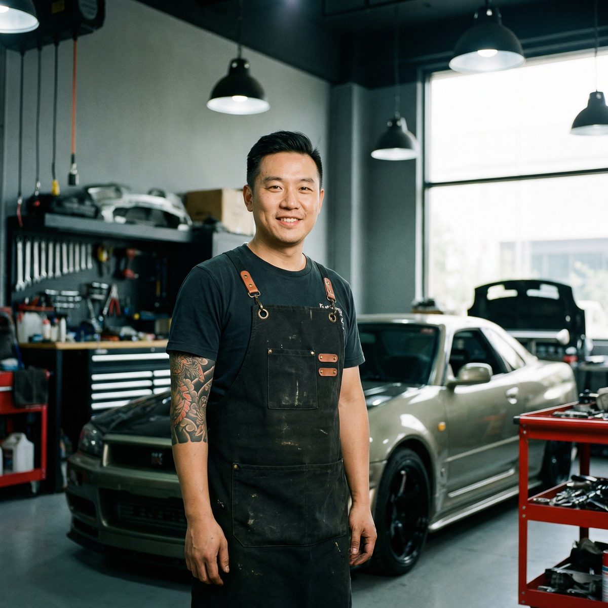 呦呦视频改装技师